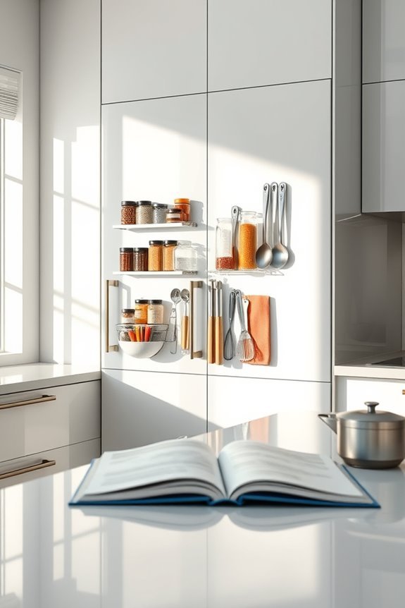 maximize kitchen storage space