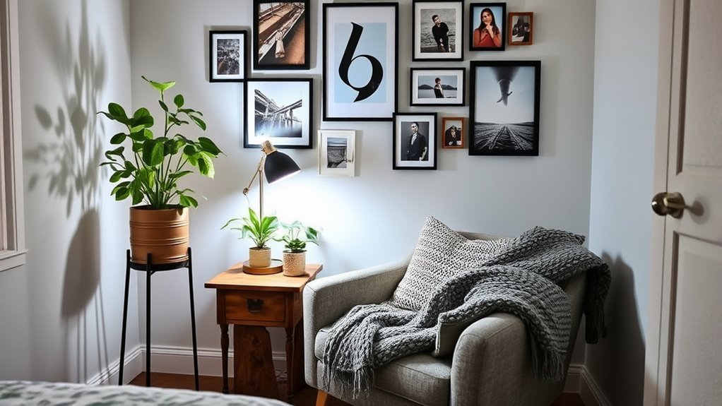 maximize small bedroom corners