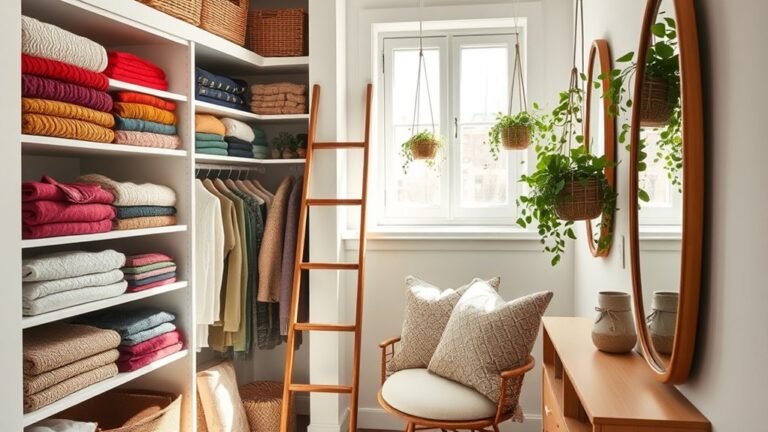 maximize small closet spaces
