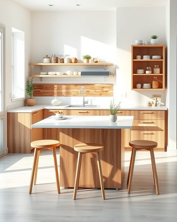 maximize space with multifunctional furniture