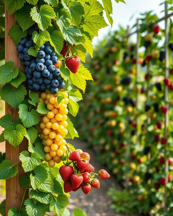 maximize space with trellises