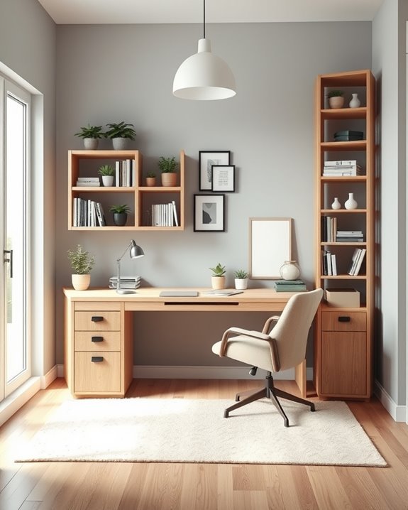 maximize vertical office space
