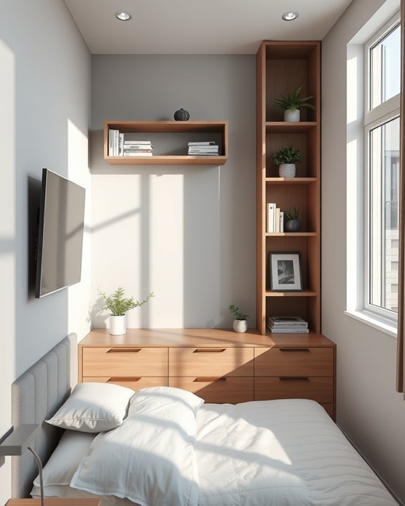 maximize vertical storage space