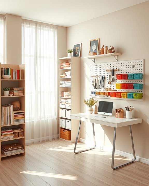 maximize vertical storage space