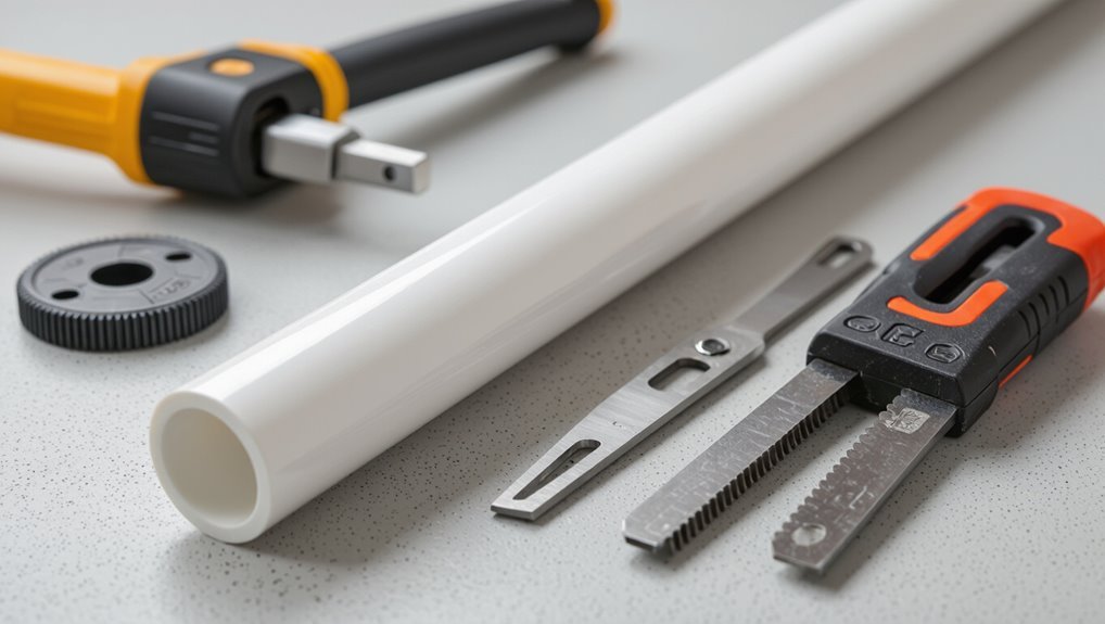 measure clamp cut deburr