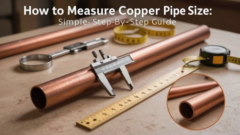 measure copper pipe diameter accurately