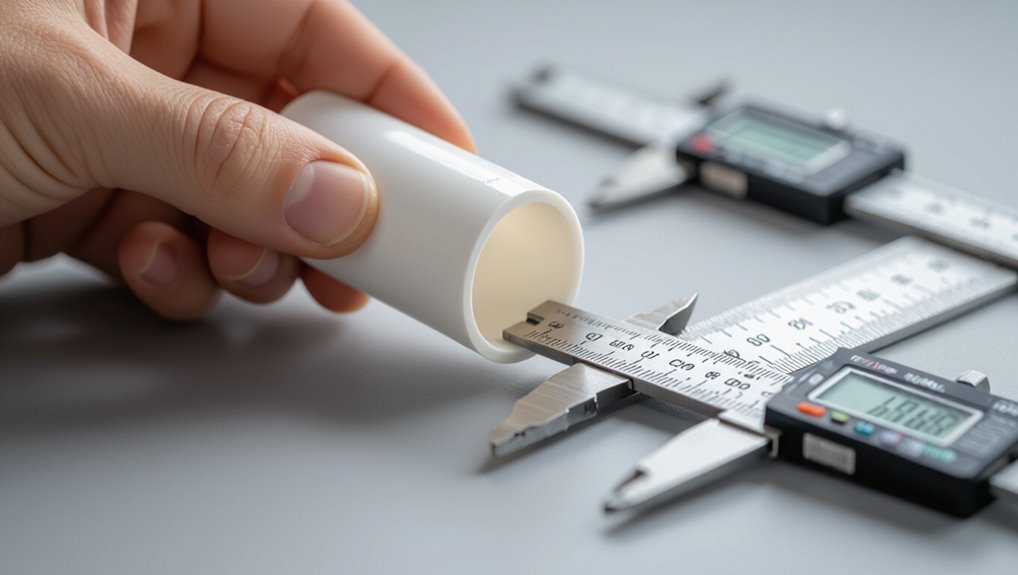 measure cpvc pipe diameter