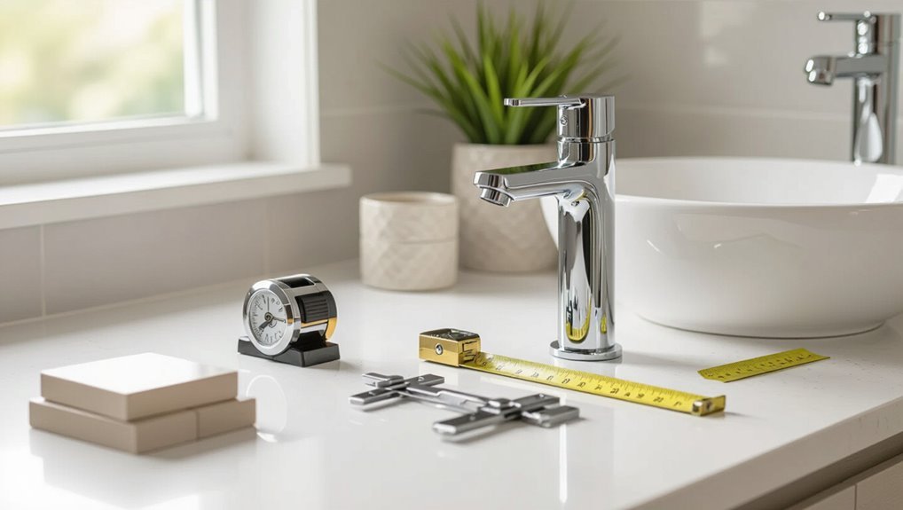 measure for faucet compatibility