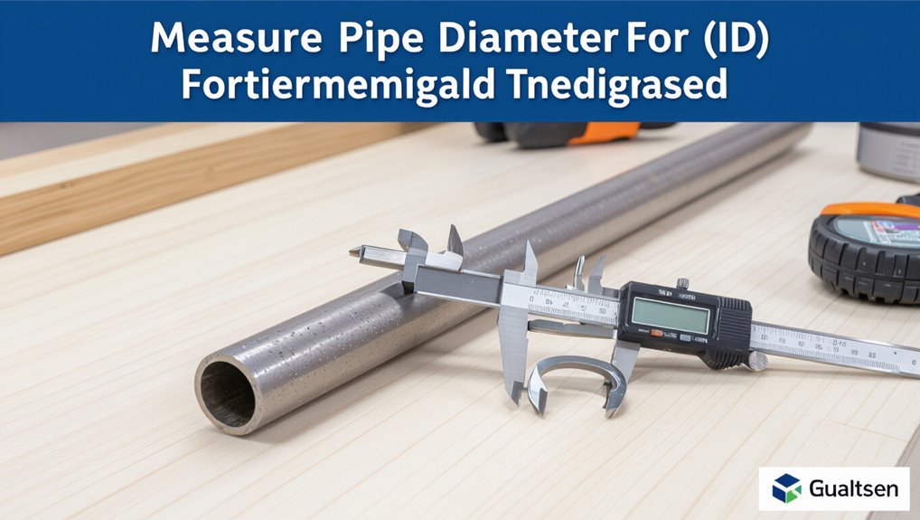 measure pipe diameter accurately