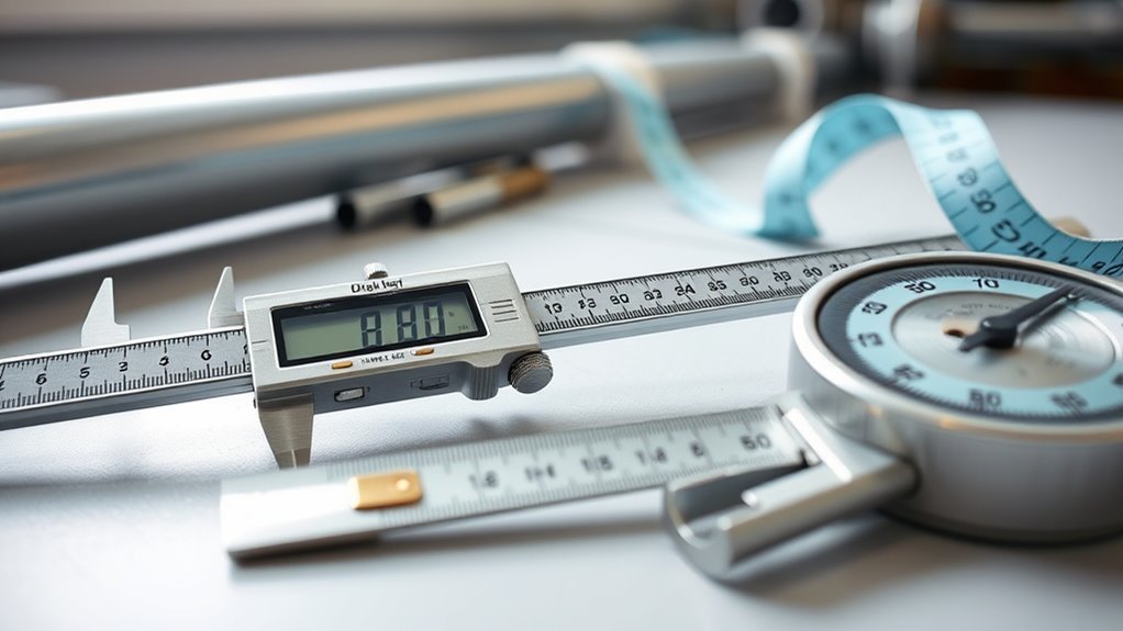 measuring pipe diameter accurately