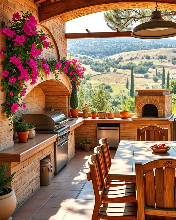 mediterranean culinary outdoor experience