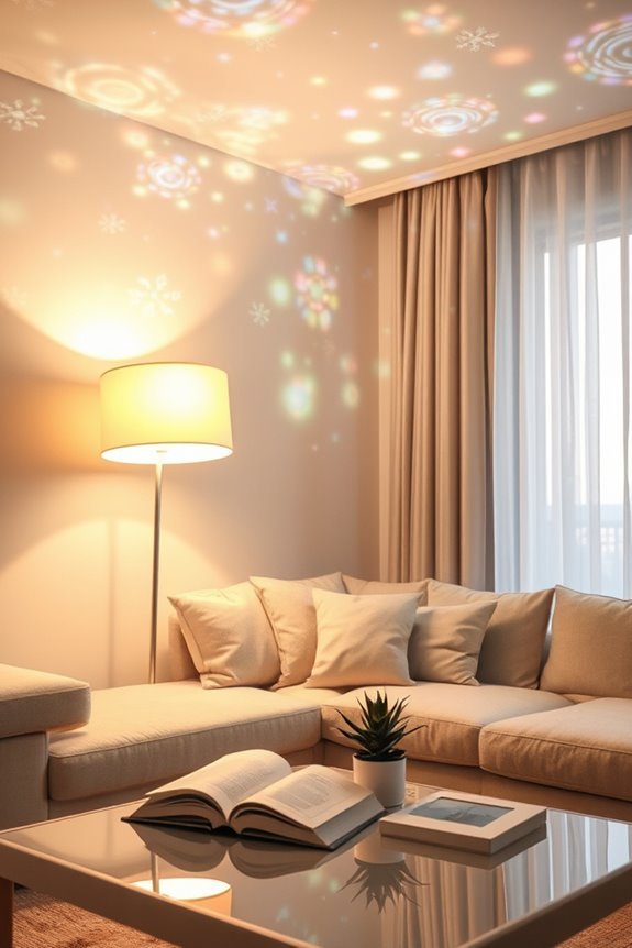 mesmerizing holographic light projectors