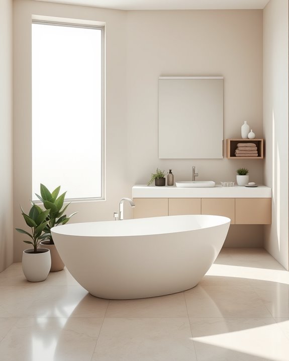 minimalist bathroom design principles