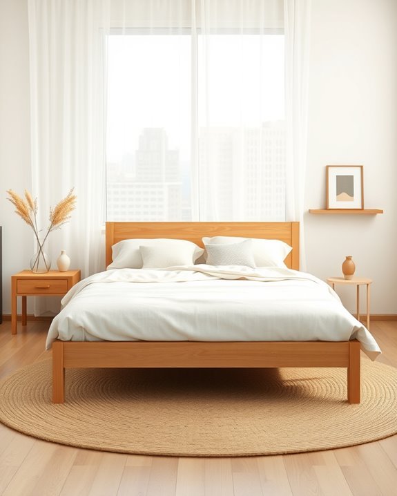 minimalist bed frame selection
