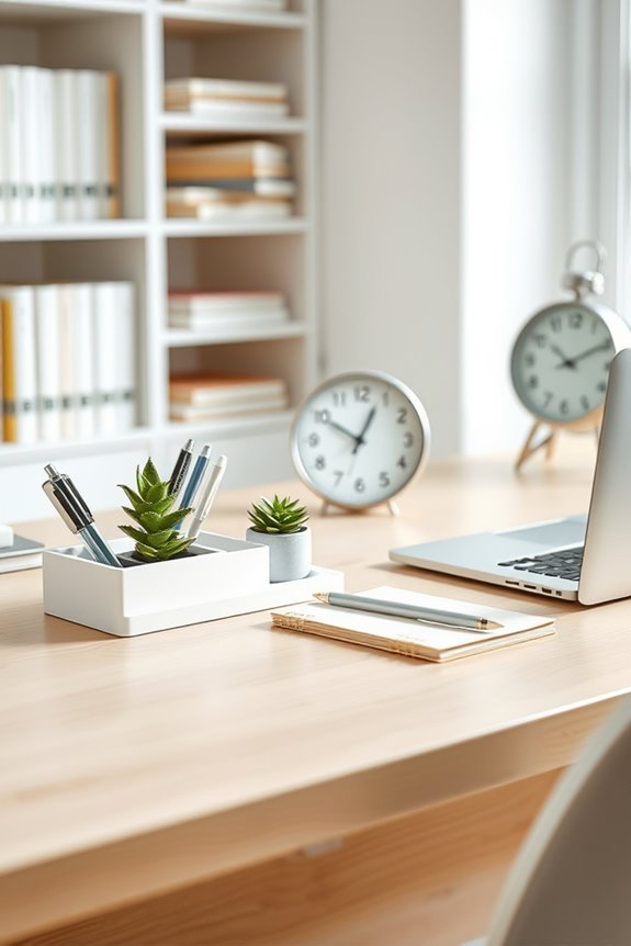 minimalist desk organization techniques