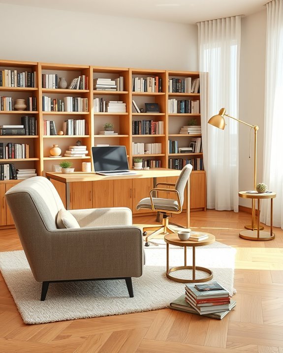 minimalist productivity and comfort