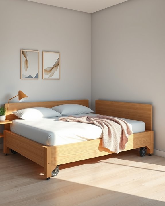 mobile bed for versatility