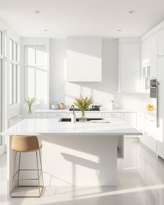 modern elegant quartz countertops