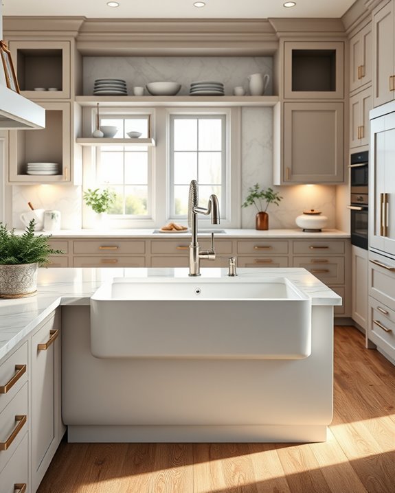 modern farmhouse sink design