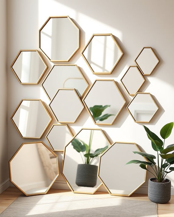 modern geometric mirror designs