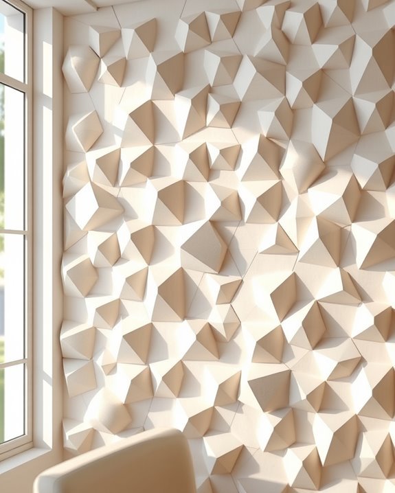 modern geometric wall decor