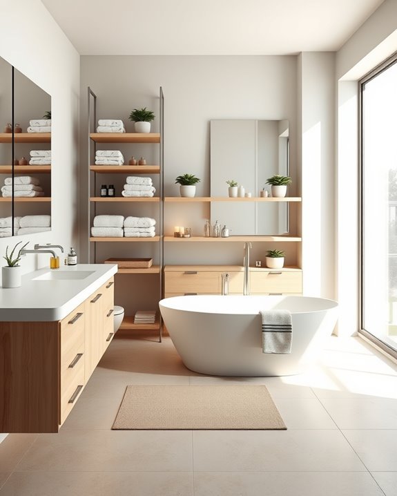 modern open shelving benefits