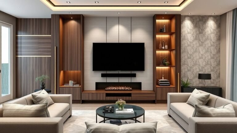 modern stylish tv wall designs
