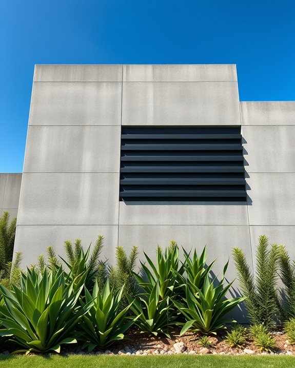 modern sustainable outdoor design