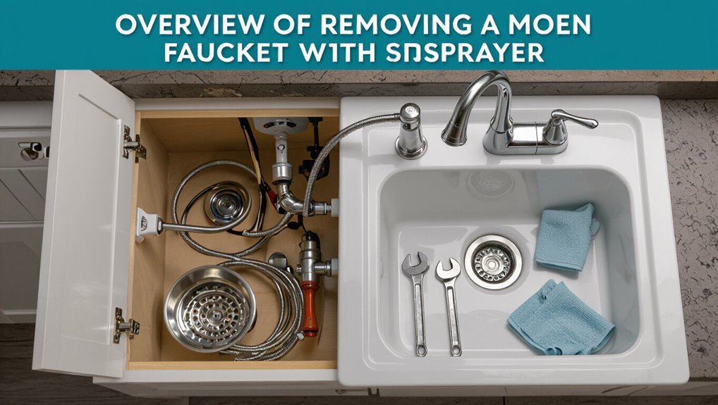 moen faucet removal guide