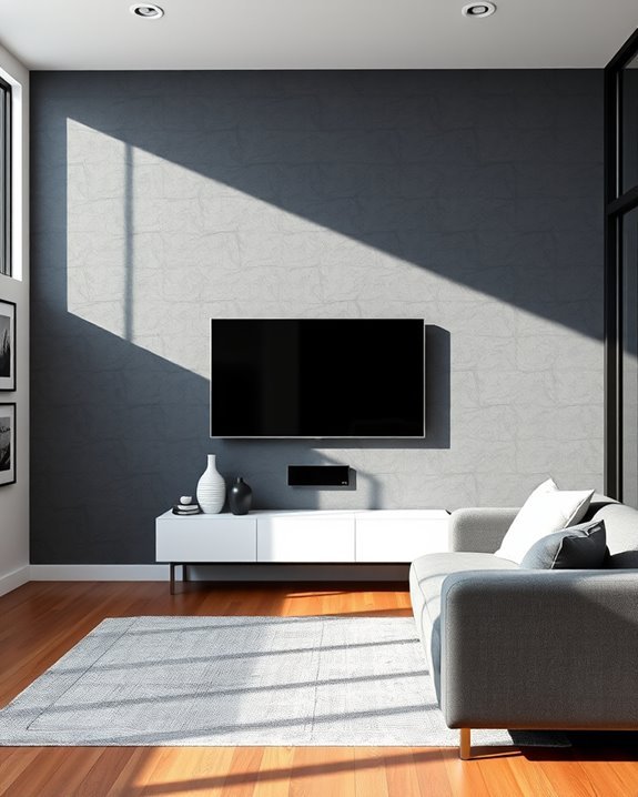 monochrome sophistication with contrasts