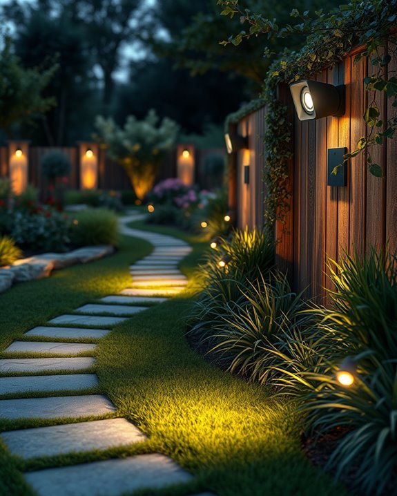 motion activated outdoor security lighting