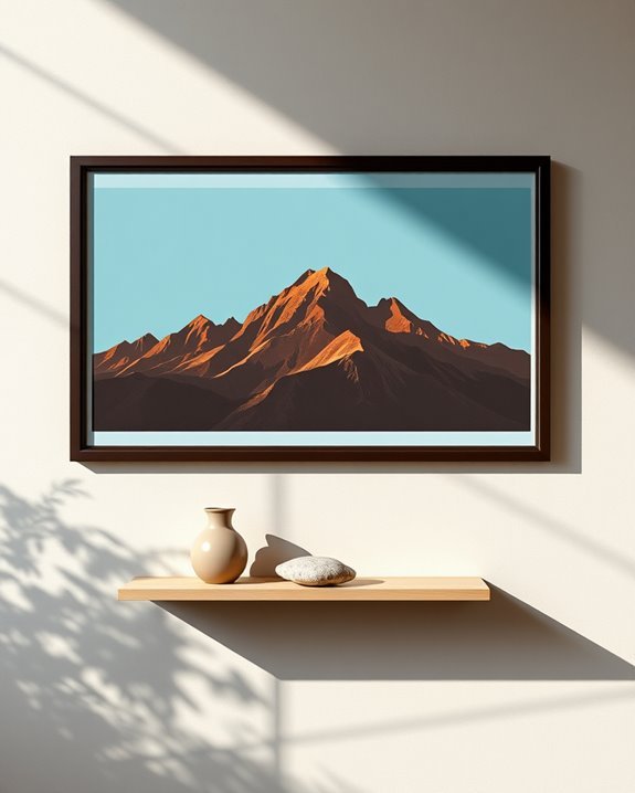 mountain silhouette decor inspiration