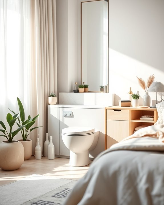 multifunctional toilet furniture solutions