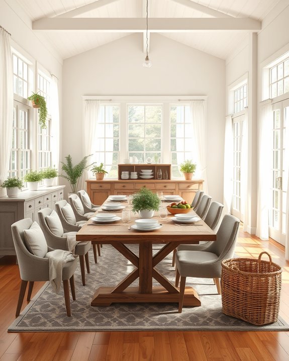 natural light enhances ambiance