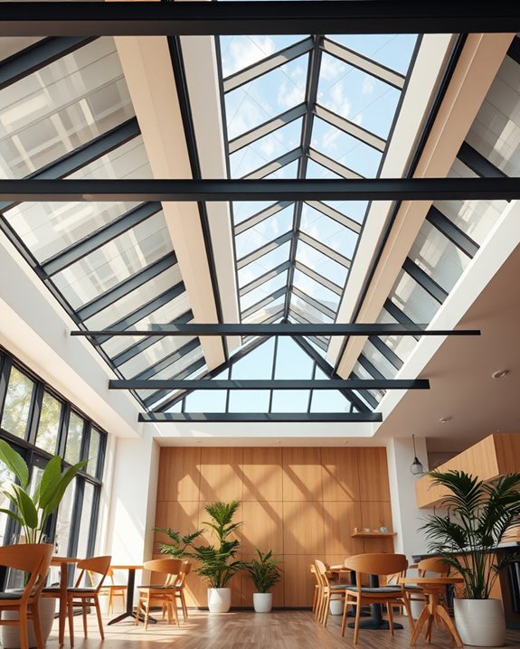 natural light enhances cafes