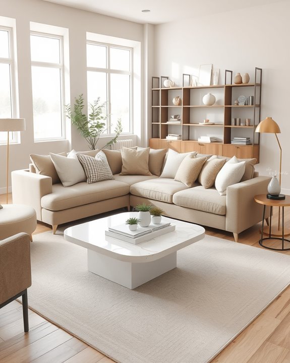 natural light enhances neutrals