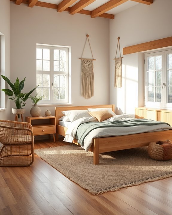 natural materials for serenity