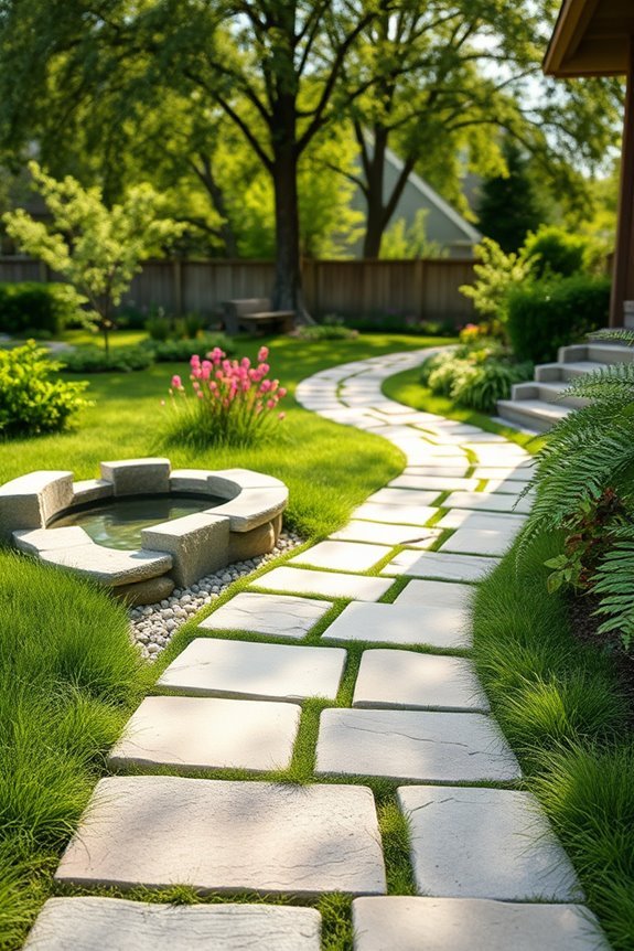 natural stone pathway maintenance