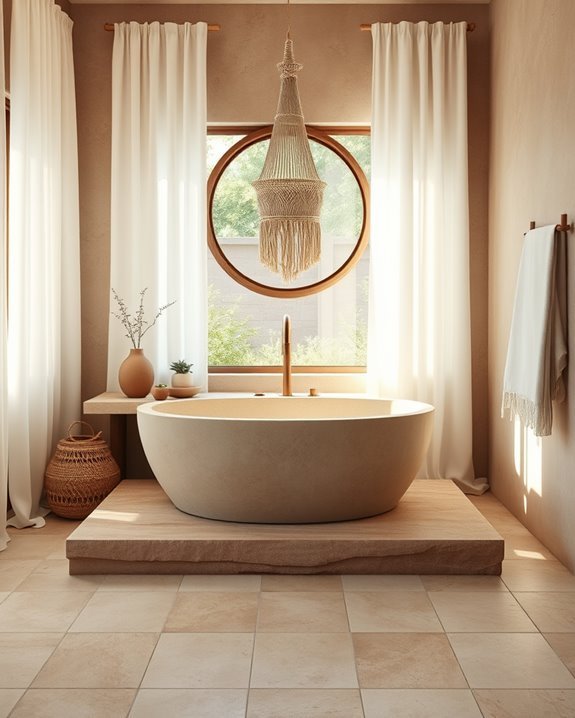 natural textures create serenity