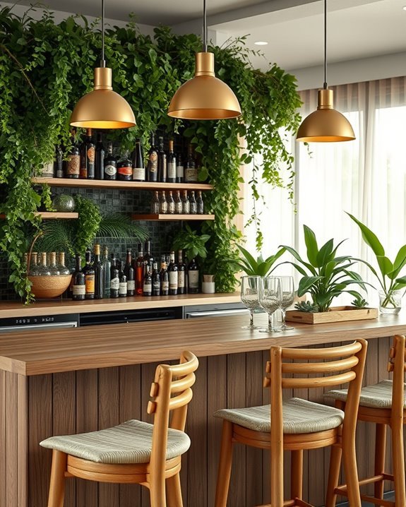 nature inspired bar retreat
