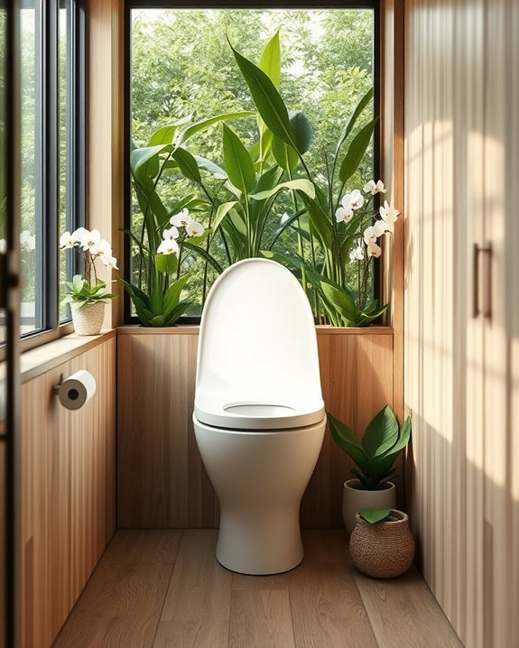 nature inspired bathroom tranquility