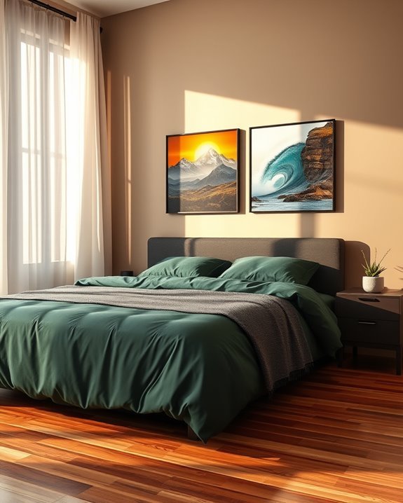 nature inspired bedroom decor