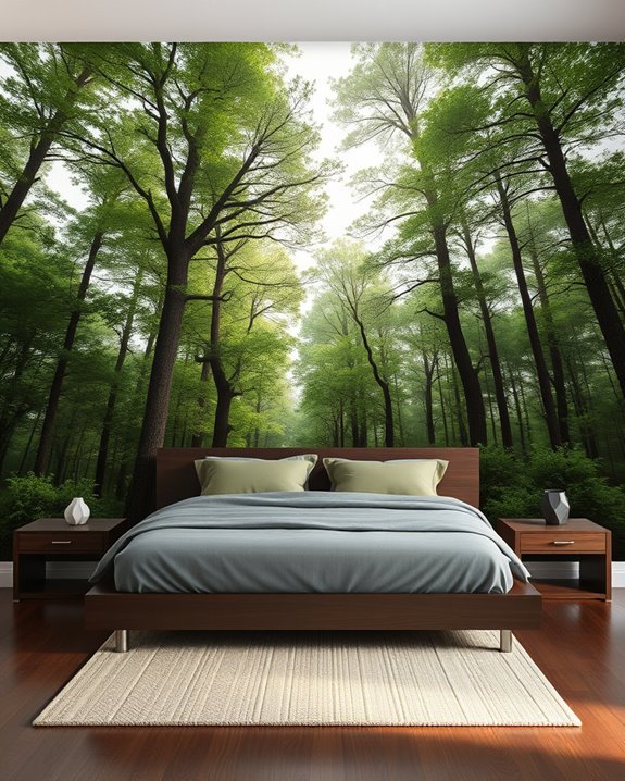 nature inspired bedroom transformations