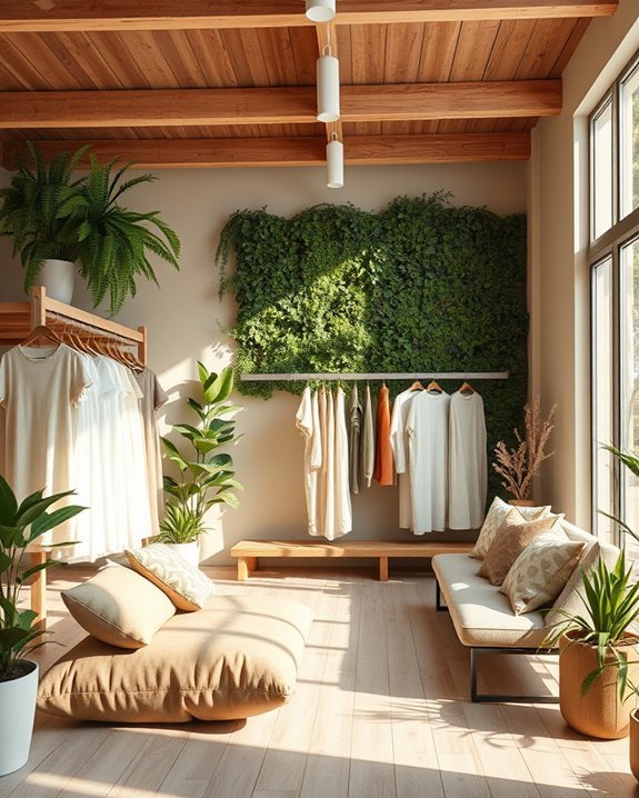 nature inspired calming environment