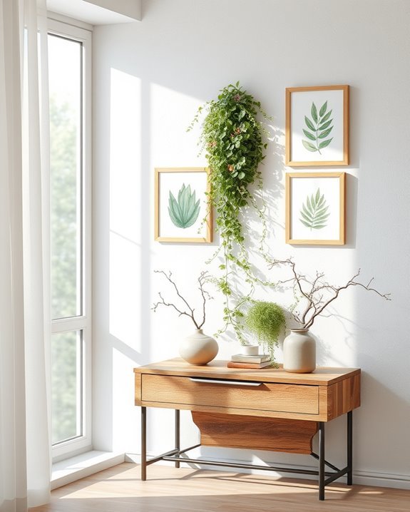 nature inspired corner d cor