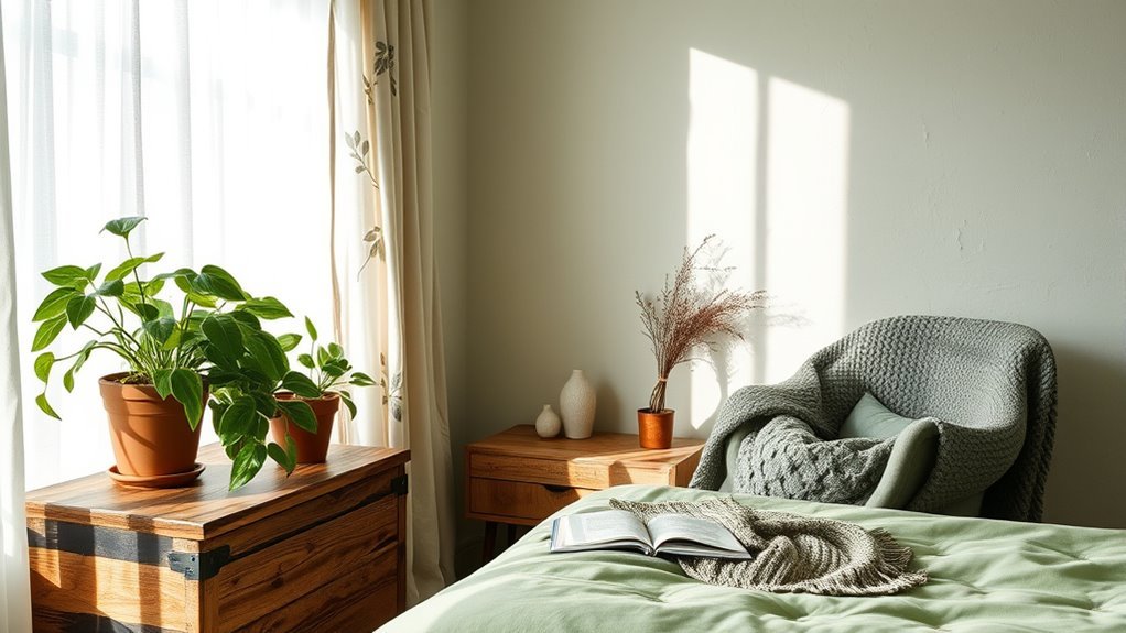 nature inspired cozy bedrooms