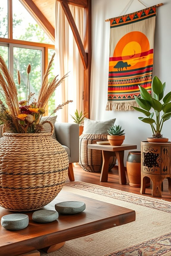 nature inspired decor elements