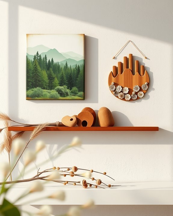 nature inspired indoor decor