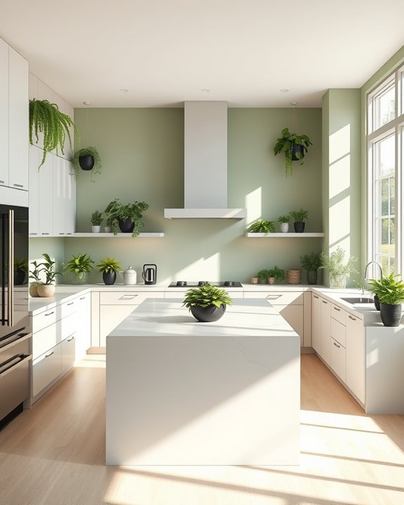 nature inspired kitchen decor