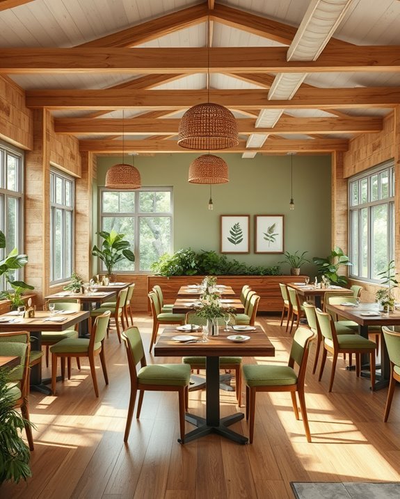 nature inspired restaurant design